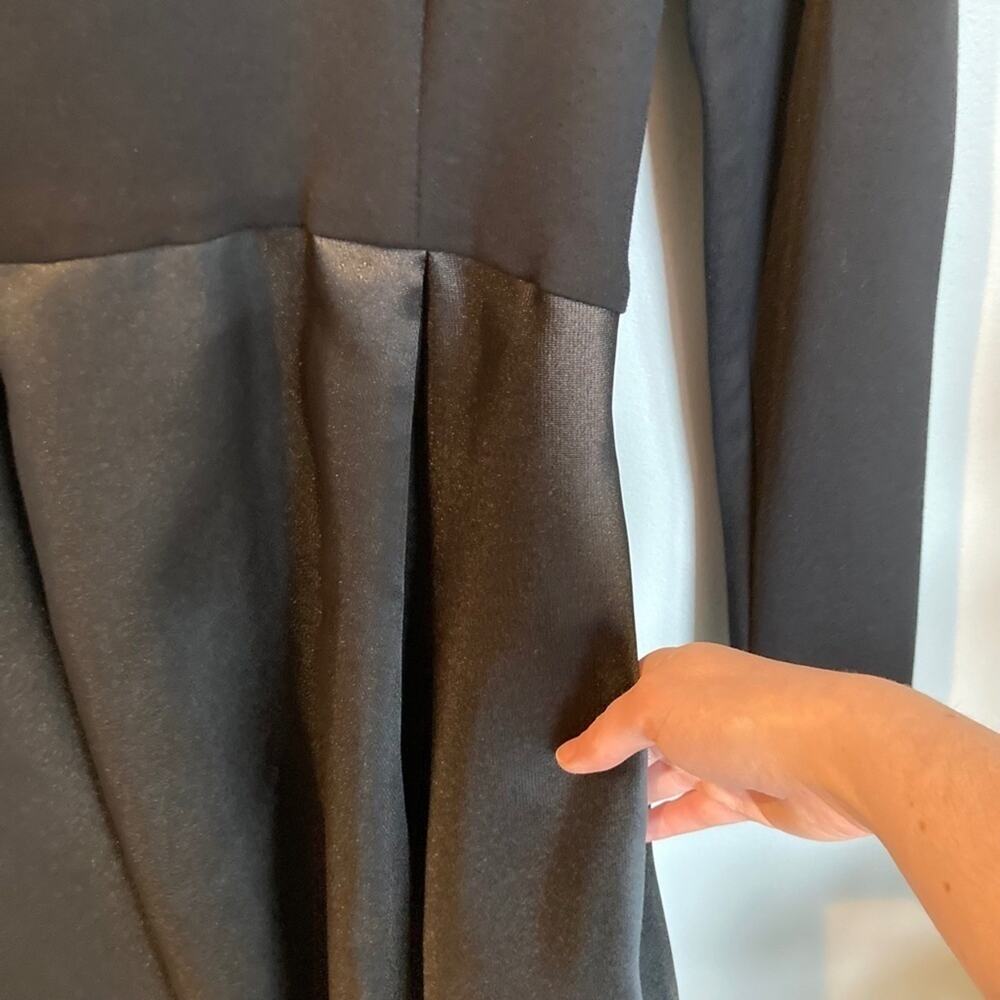 Anthropologie Hutch Womens 4 Black Cutout High-Low Formal Dress Whimsigoth Prom - Picture 7 of 11